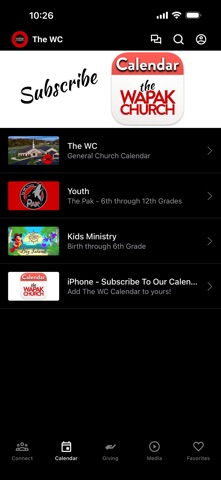 The Wapak Church app screenshot 2