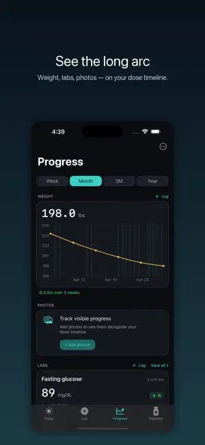 Trace: Peptide & TRT Tracker screenshot 4