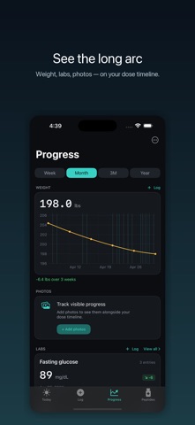 Trace: Peptide & TRT Tracker Screenshot 4 of 8