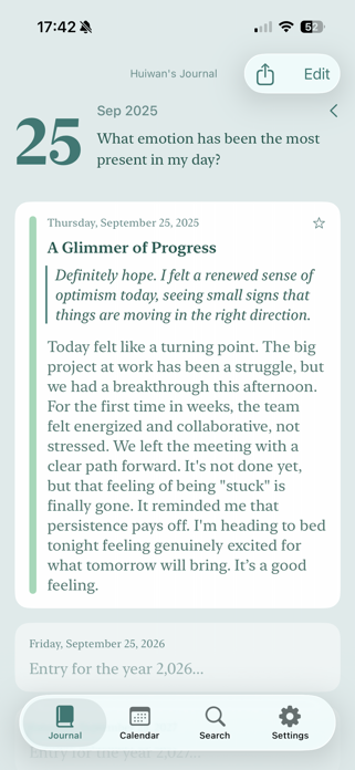 Ohra Journal Screenshot 2 of 7