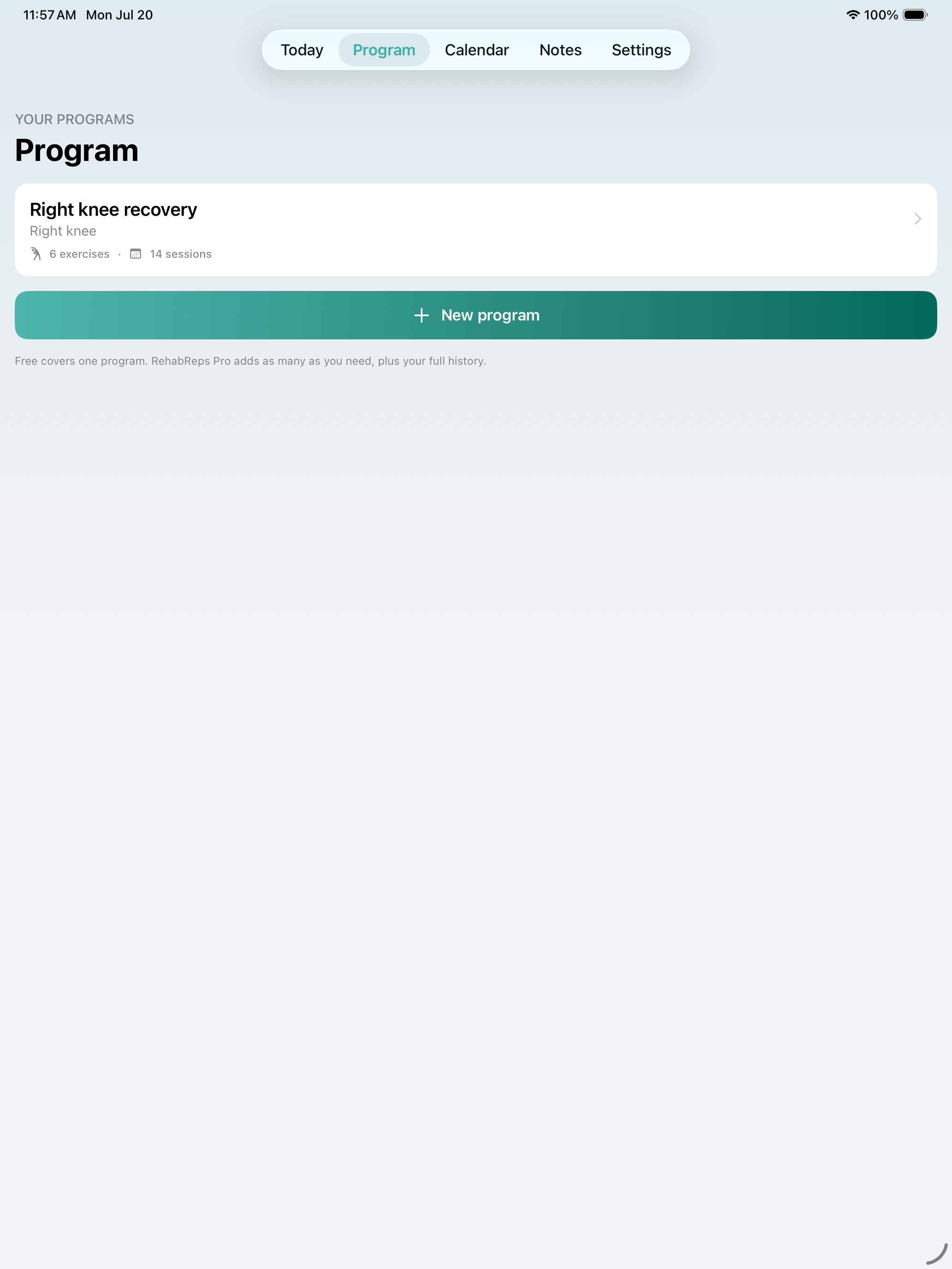 RehabReps: Home Exercises screenshot 9