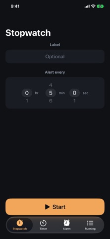 Tempo Spoken Timer screenshot 1