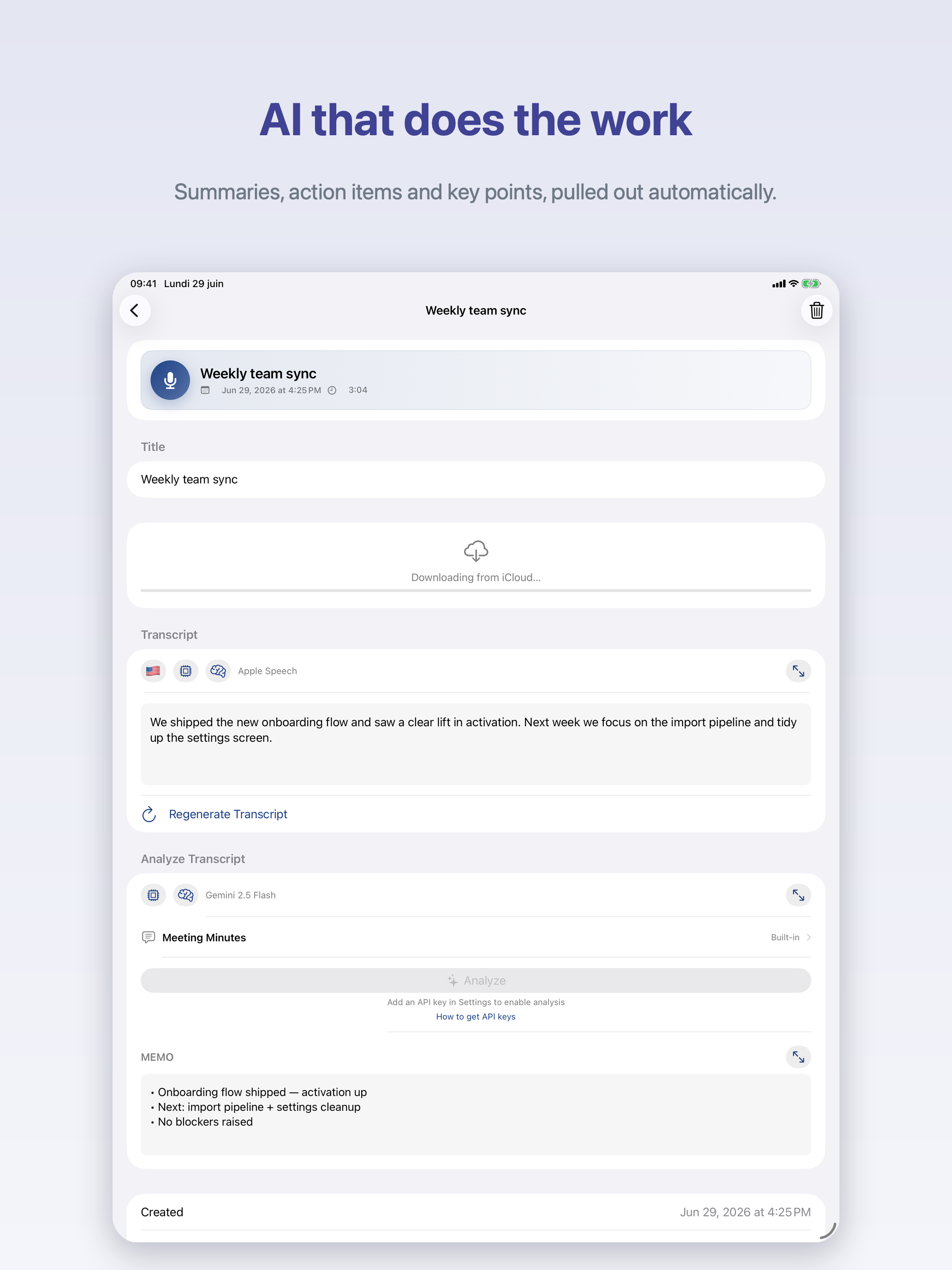 TDB Notes: Voice to Text screenshot 14