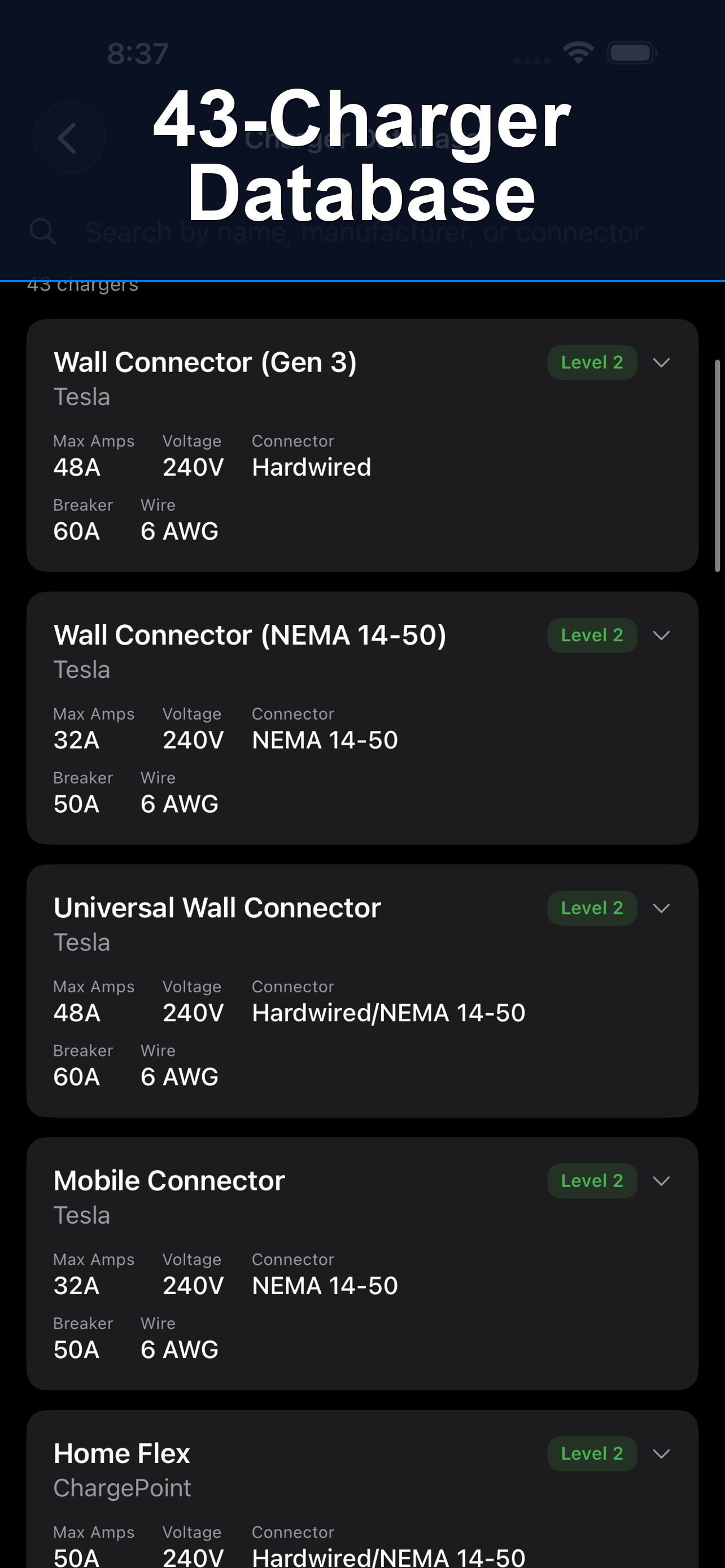 EV Load Calc - NEC Compliant