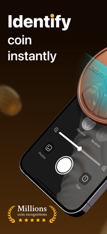 Coin Scanner & AI Identifier Screenshot 1 of 8