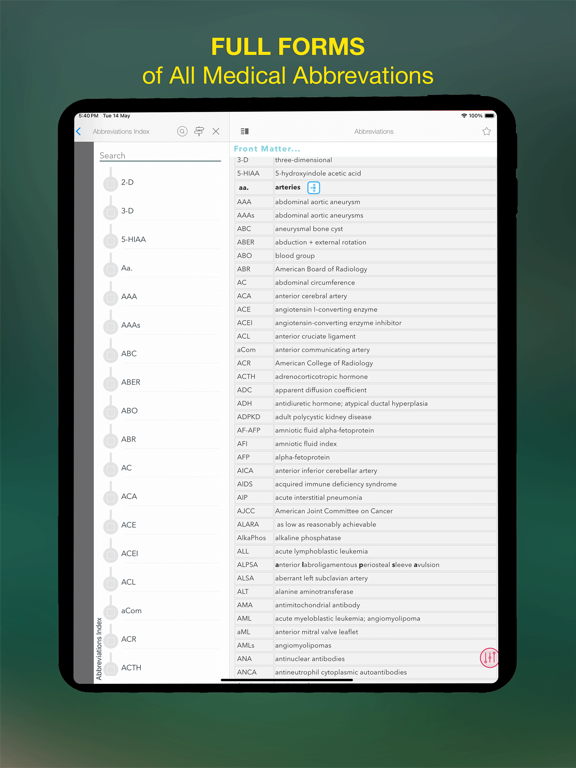 Radiology Review Manual iPad screenshot 5 - Medical app