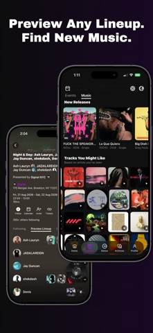 Mondaysover - Rave tracker Screenshot 5 of 6