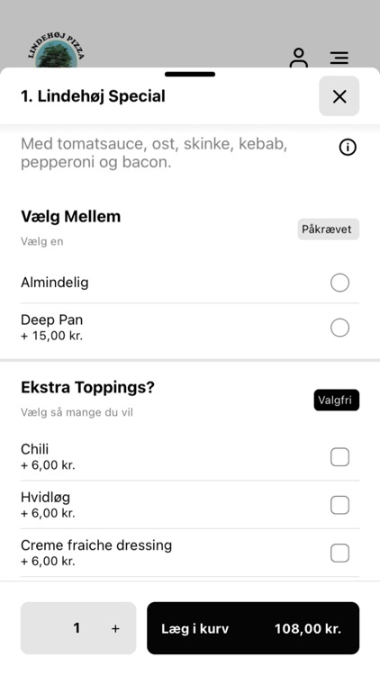 Lindehøj Pizza & Grill screenshot-3