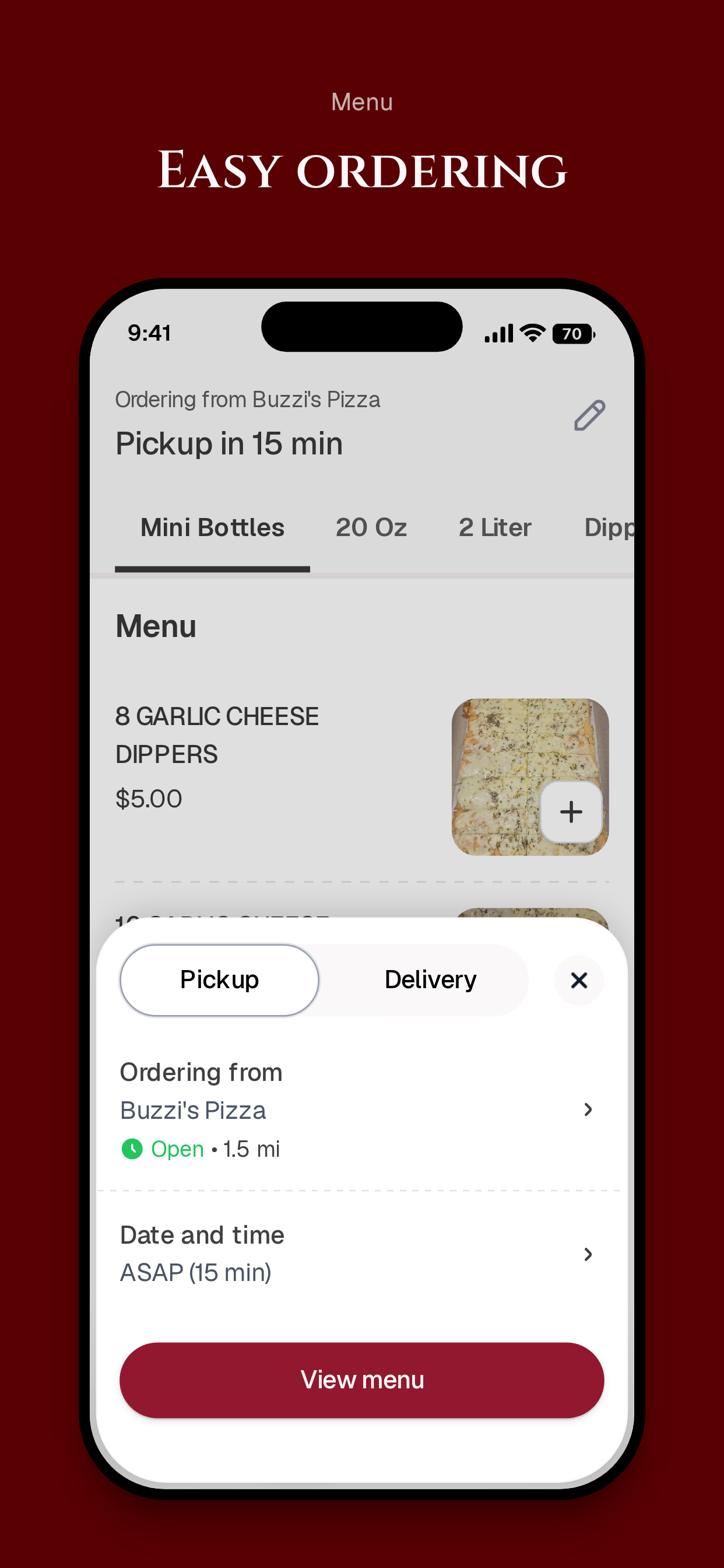 Buzzi's Pizza screenshot 3