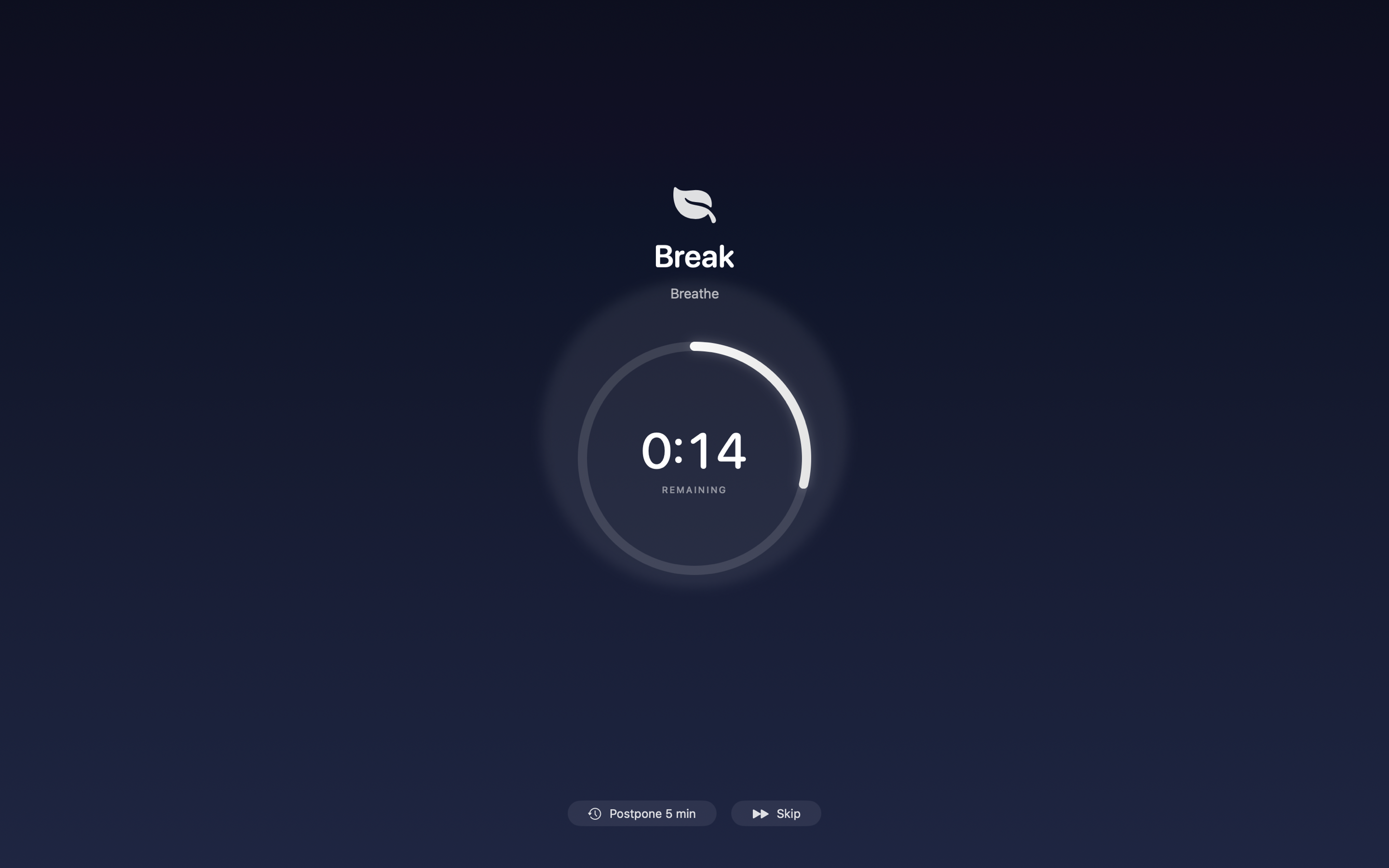 Intermezzo: Break Timer screenshot 14