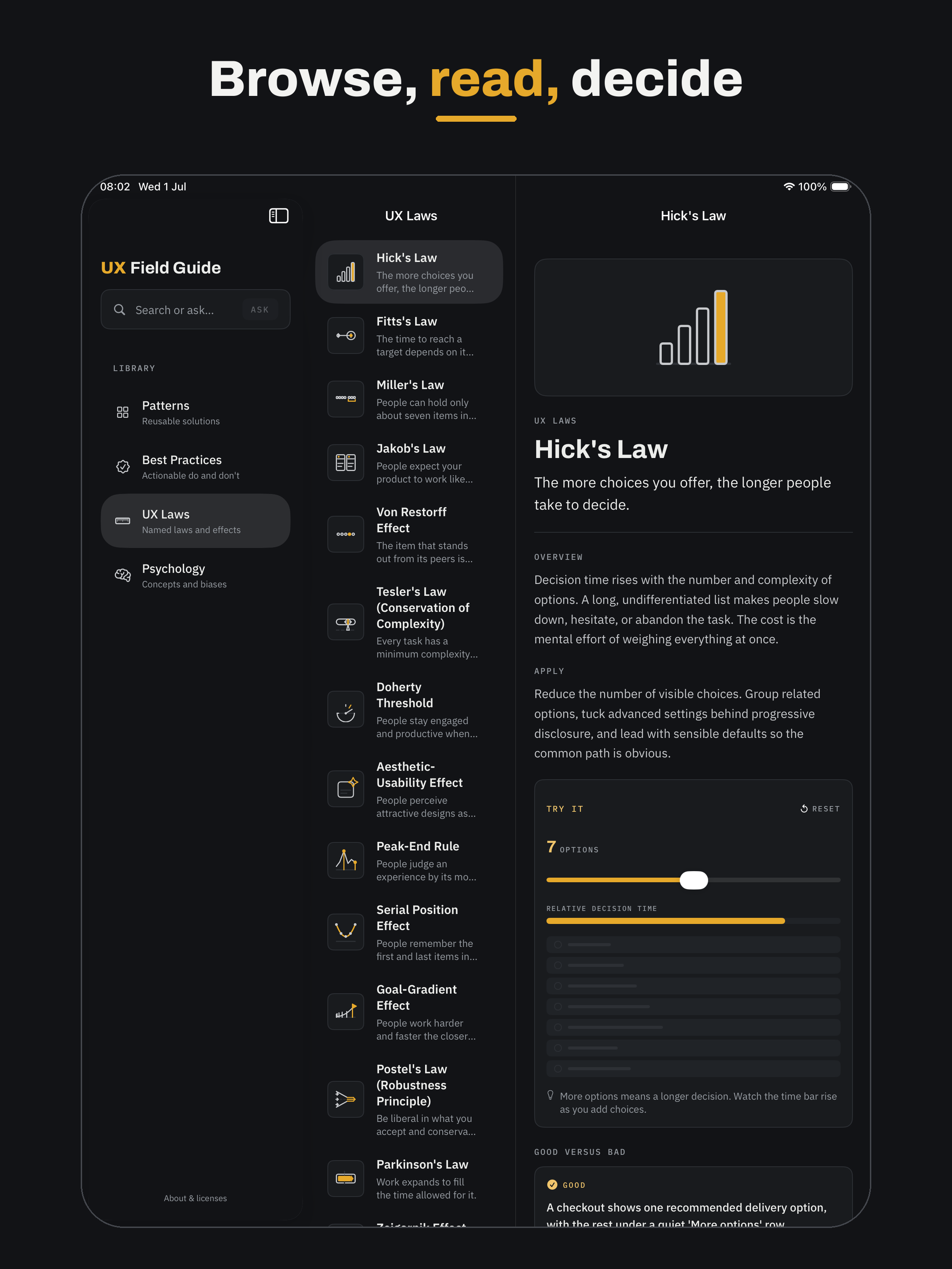 UX Field Guide screenshot 7