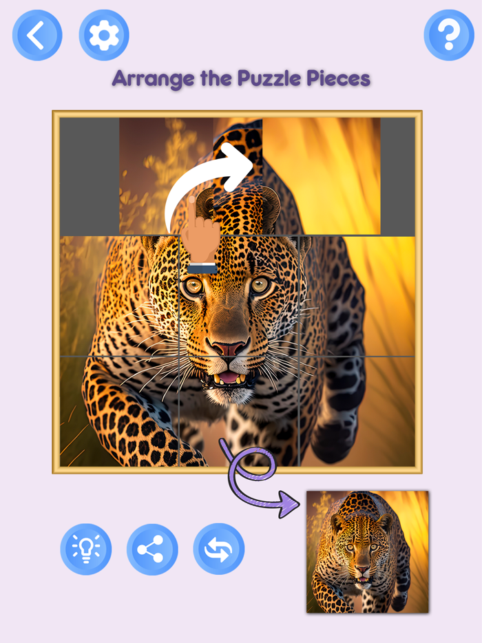 Pic Puzz-Image Sliding Puzzle