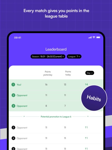 Life Masters – Gamified Habits iPad screenshot
