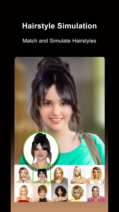 Hair Vision : Hairstyle Try On Screenshot