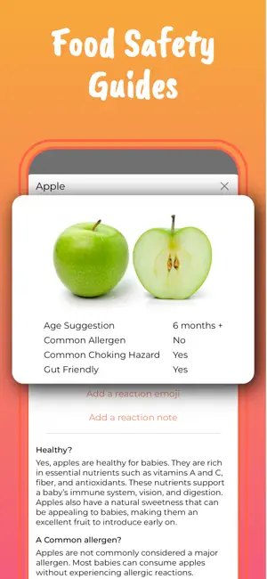 Starting Solids & Baby Food screenshot 4