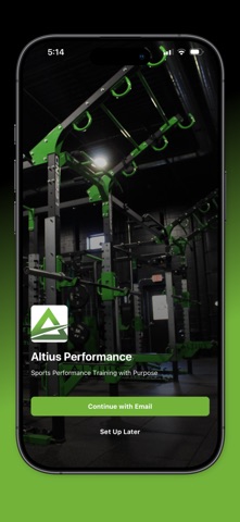 Altius Performance screenshot
