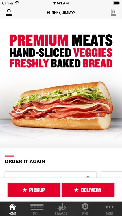 Jimmy John’s Sandwiches screenshot-0