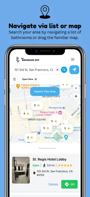 Bathroom App - Toilet Finder screenshot 2