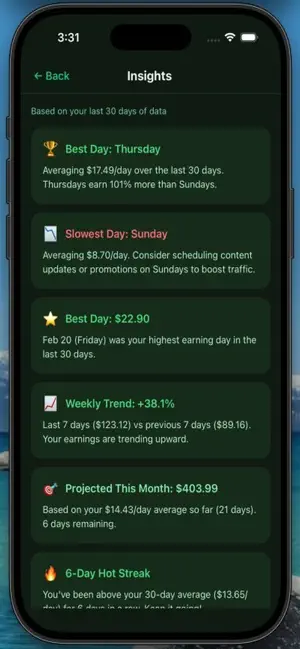 EarningsHQ screenshot 4