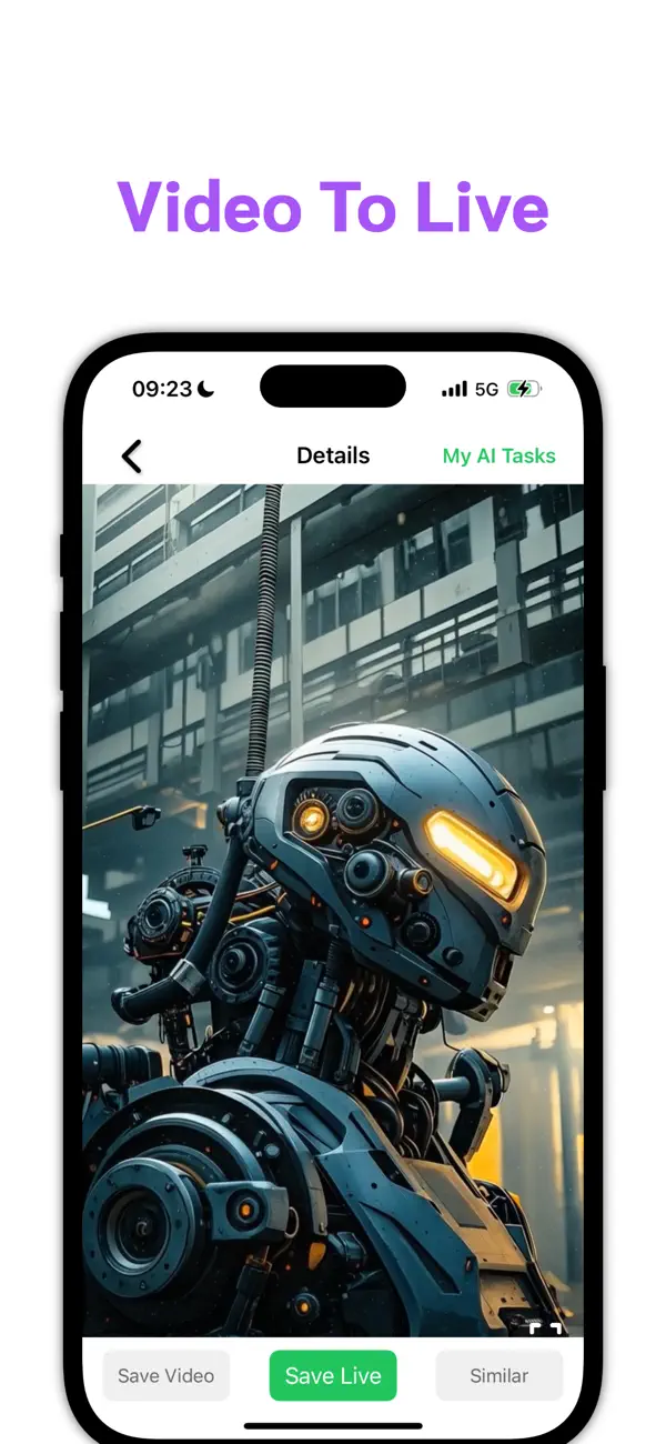 Screenshot #3 pour abLive - Video To Live & AI