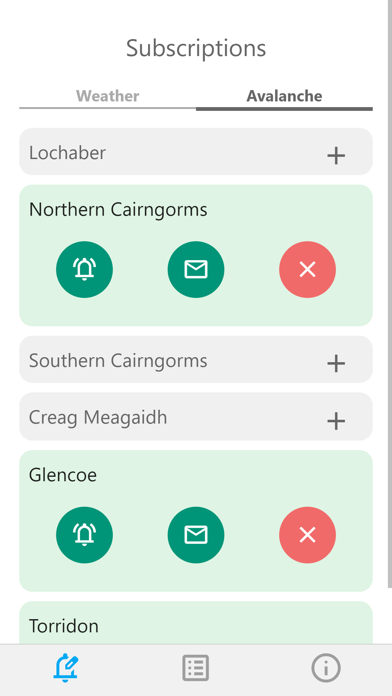 Mountain Weather Screenshot