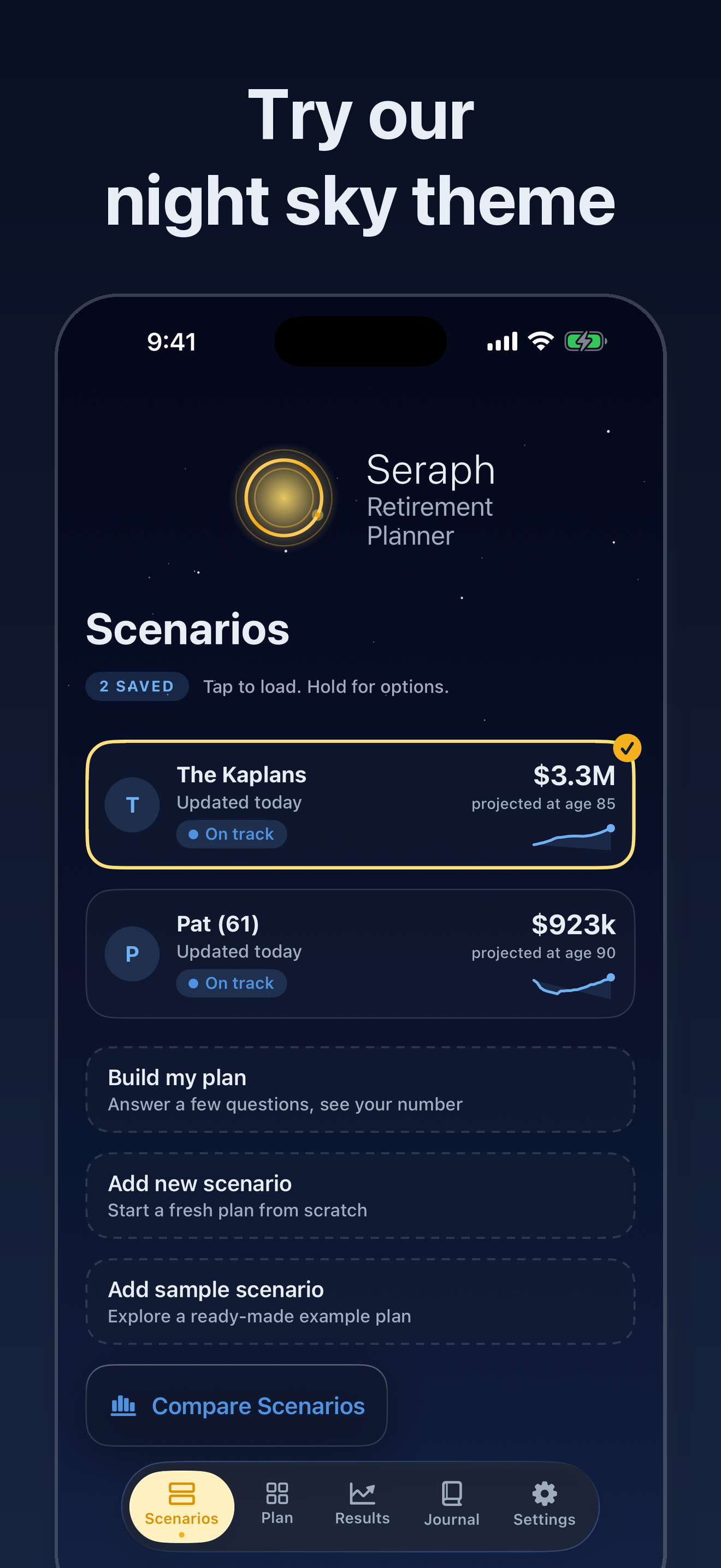 Seraph: Retirement Planner screenshot 10