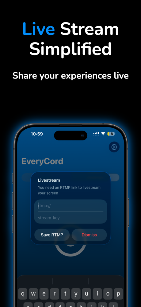 EveryCord: Live Screen Record screenshot 2
