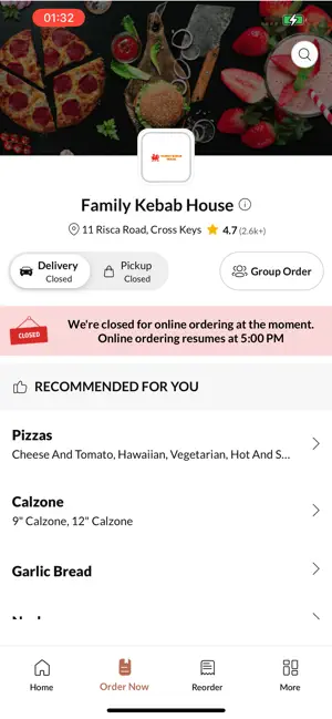 Family Kebab House Crosskeys screenshot 2