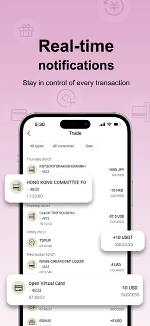 WebitPay: Crypto Card & Pay screenshot 3