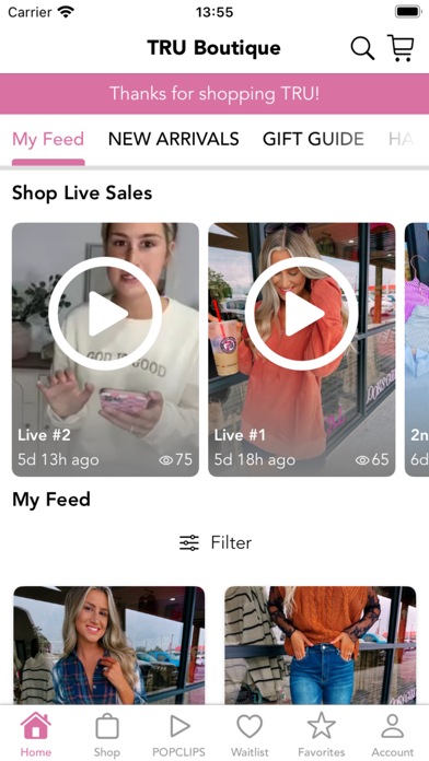 Screenshot #2 pour TRU Boutique