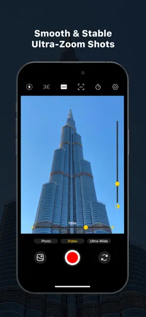 Tele Lens Zoom Camera 200x screenshot 4