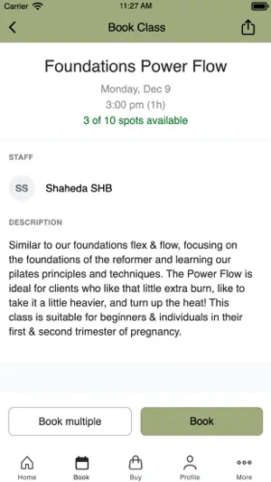 Adoro Pilates Studio screenshot 3