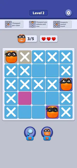 Cluedoku! screenshot 1