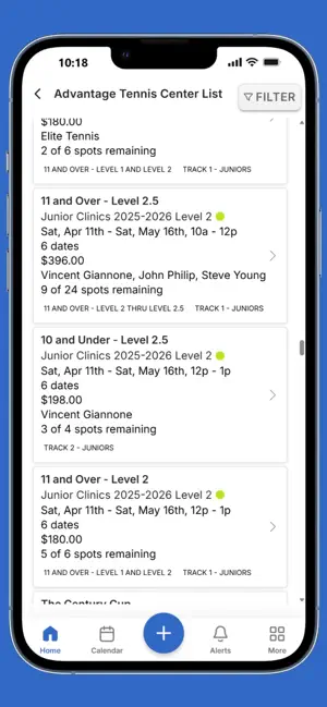 Advantage Tennis Center screenshot 3