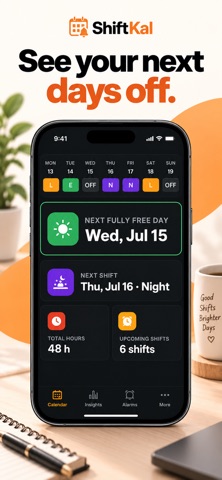 ShiftKal: Shift Work Calendar Screenshot 3 of 9