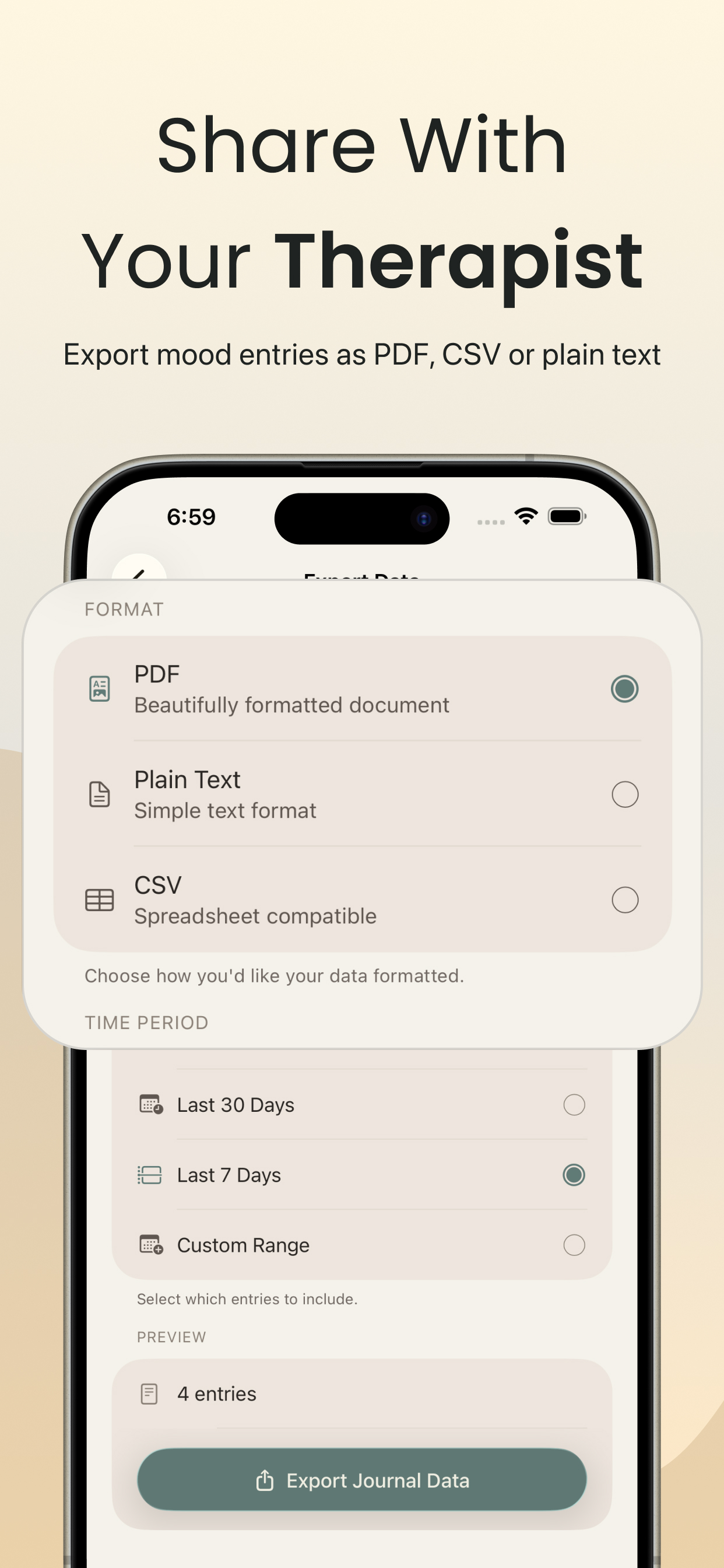Mudo: Anxiety Mood Tracker