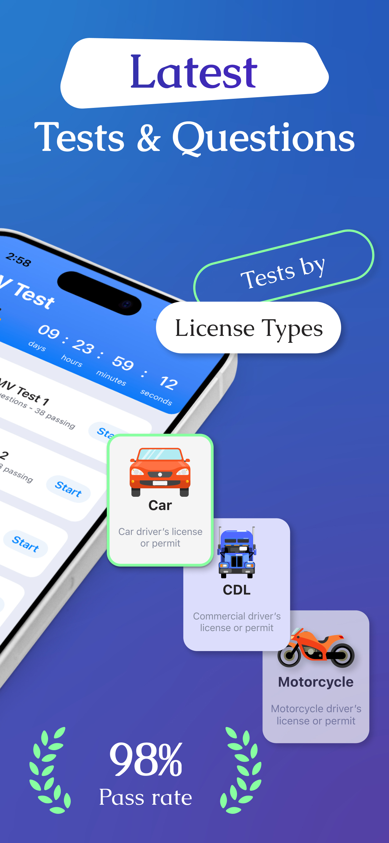 DMV Permit Practice Test + screenshot 4