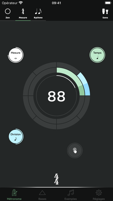 Screenshot #2 pour Métronome Zen