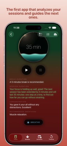 Pomodrop: Focus & Breathing 截图