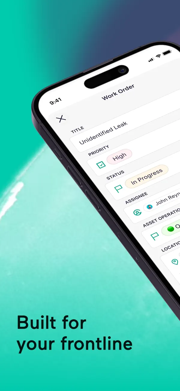 Screenshot #1 pour Coast: Native Work Order CMMS