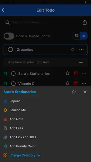 WinniTodo: ToDo List & Grocery screenshot 4