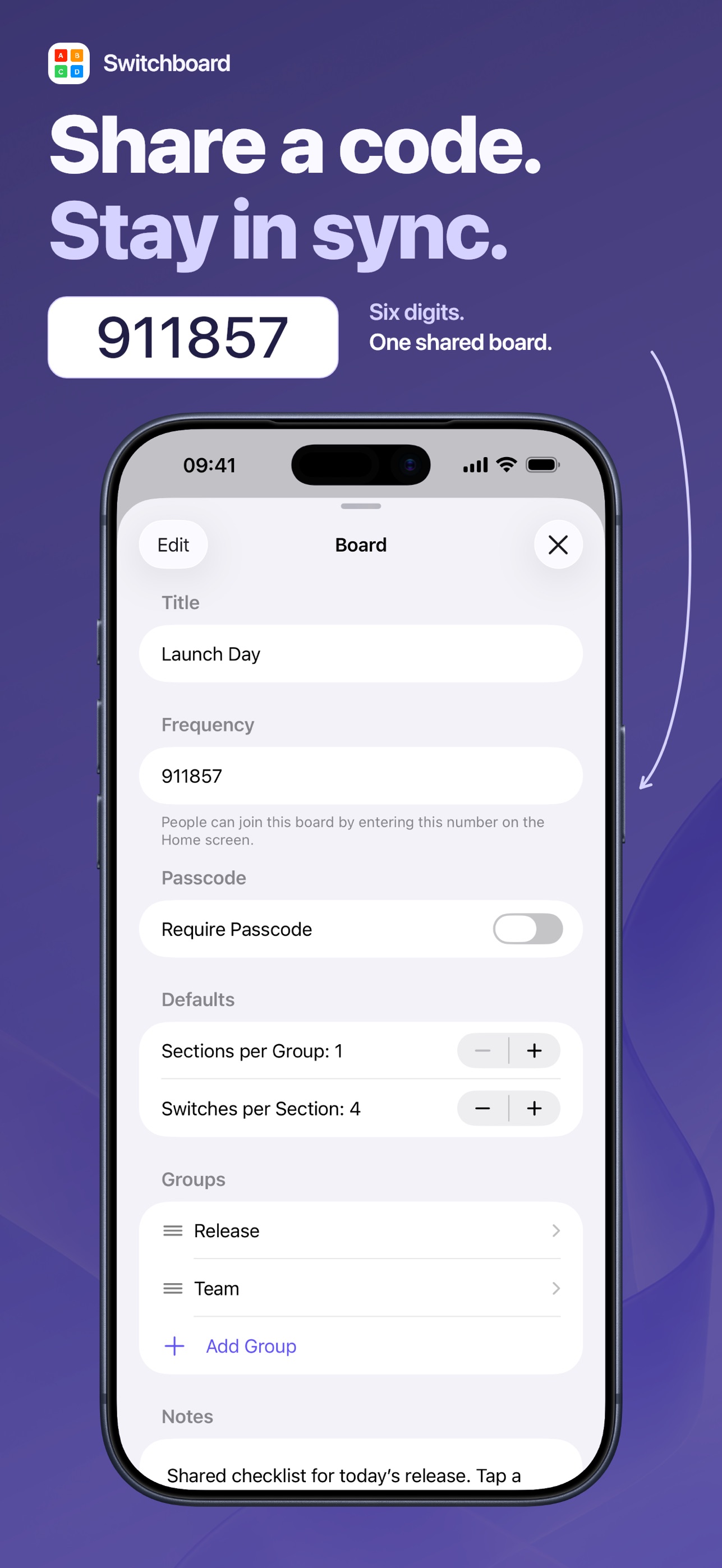 Screenshot 2 of Switchboard: Share Choices