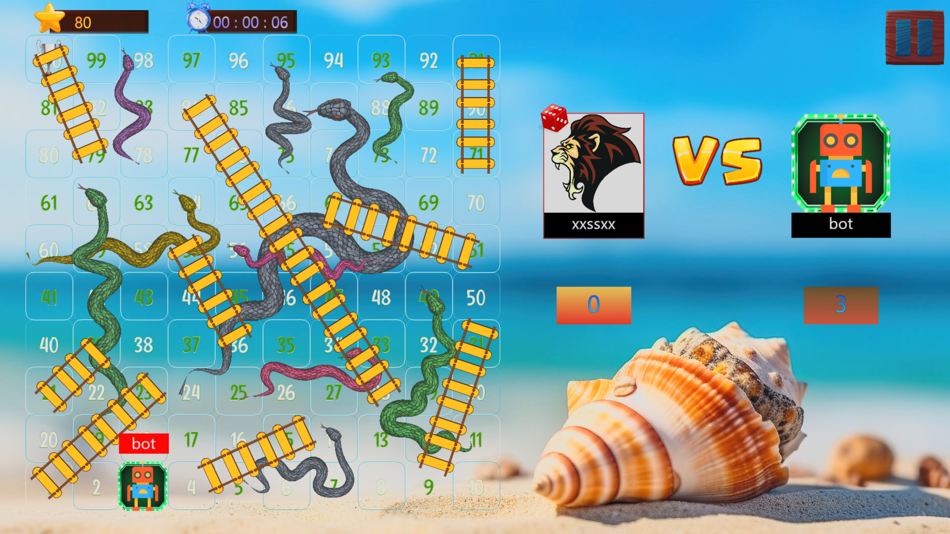 #3. snake and ladder online (iOS) Podle: Ali Almosawi