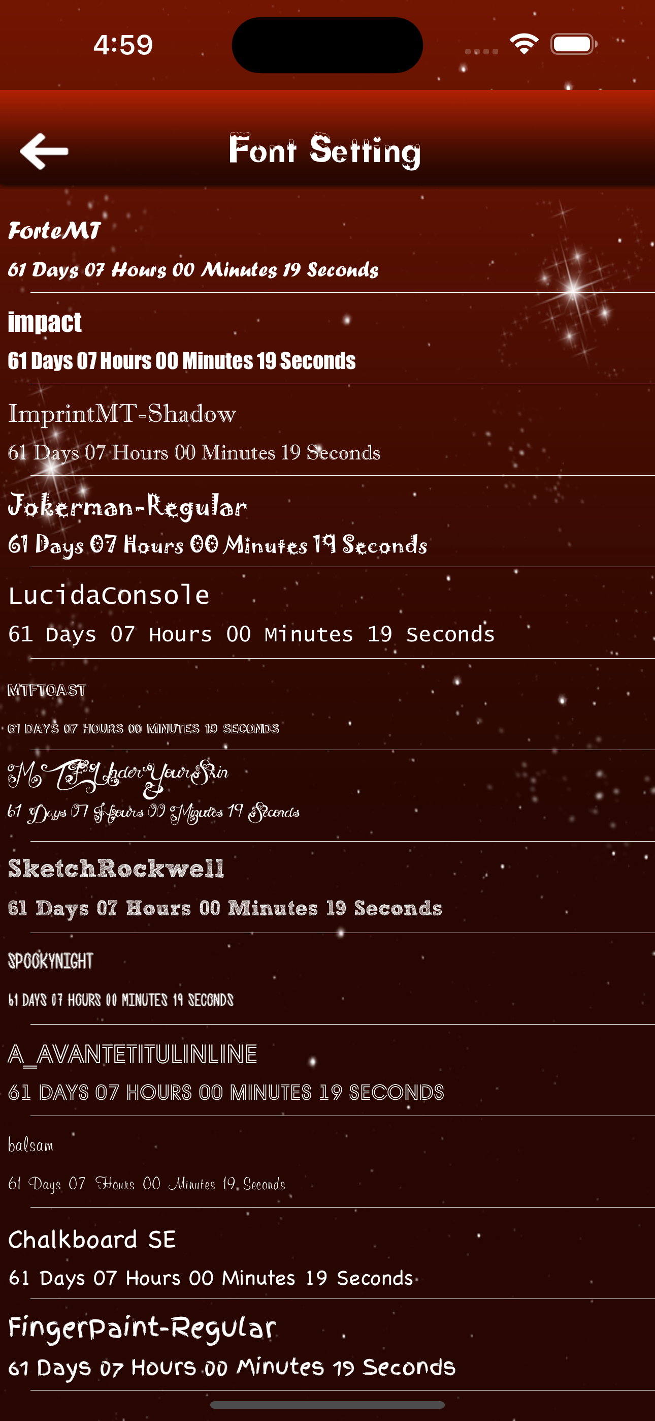 Christmas Countdown Timer 2024 screenshot 2