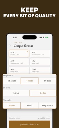 Audio Converter: MP3, WAV, M4A screenshot 2