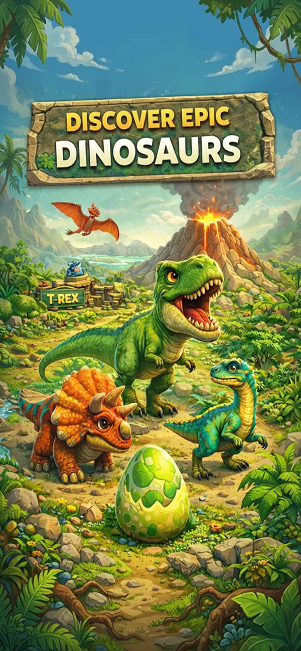 #2. Dino Merge: Lost Island (iOS) By: Hakob Babayan