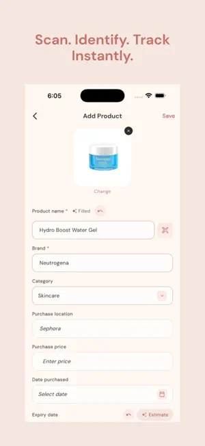ShelfCheck: Beauty Organizer screenshot 3