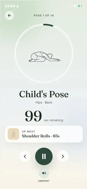 Poser - Daily Yoga Flow screenshot 3