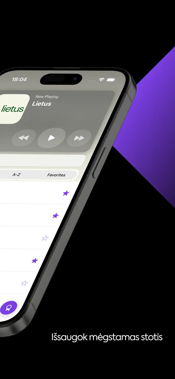 Screenshot #2 pour Radio LT: Lietuvos radijas