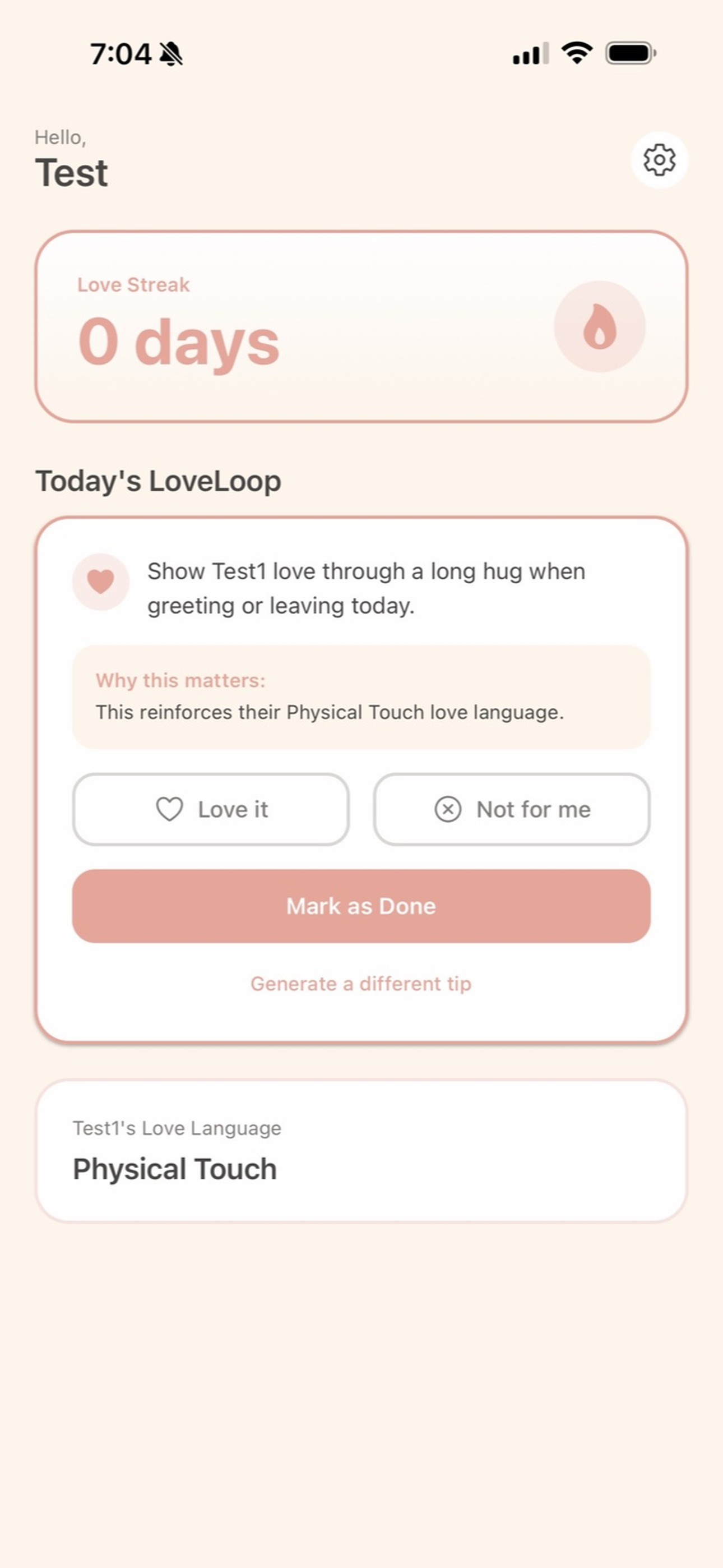 LoveLoop: Love Language
